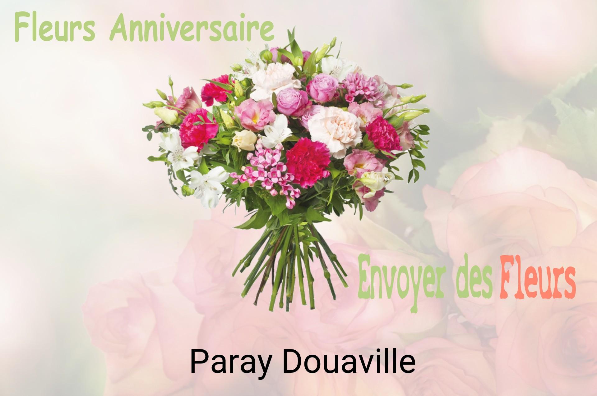 Bouquet de fleurs d’anniversaire livré à Paray-Douaville