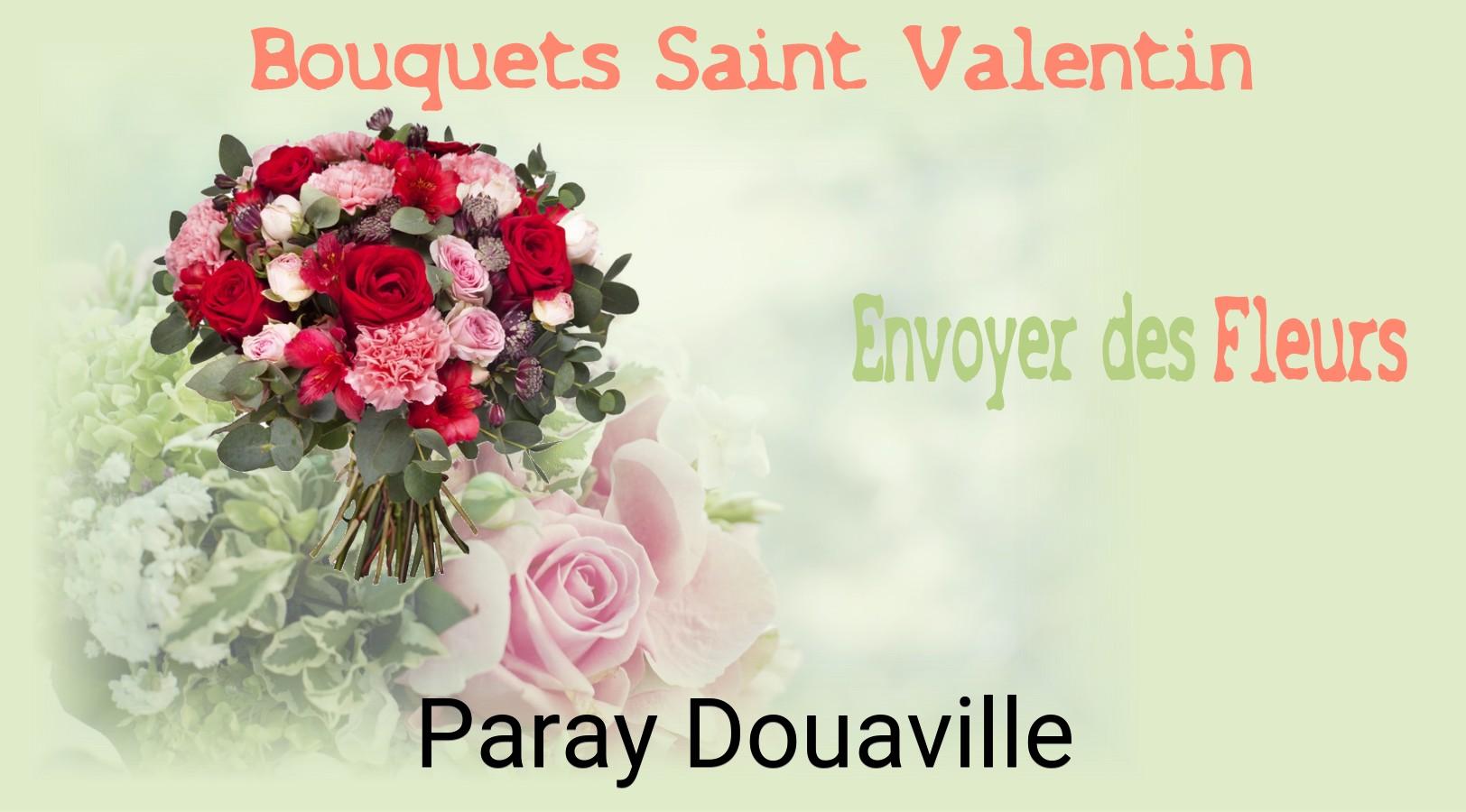 Roses de Saint-Valentin livrées à Paray-Douaville
